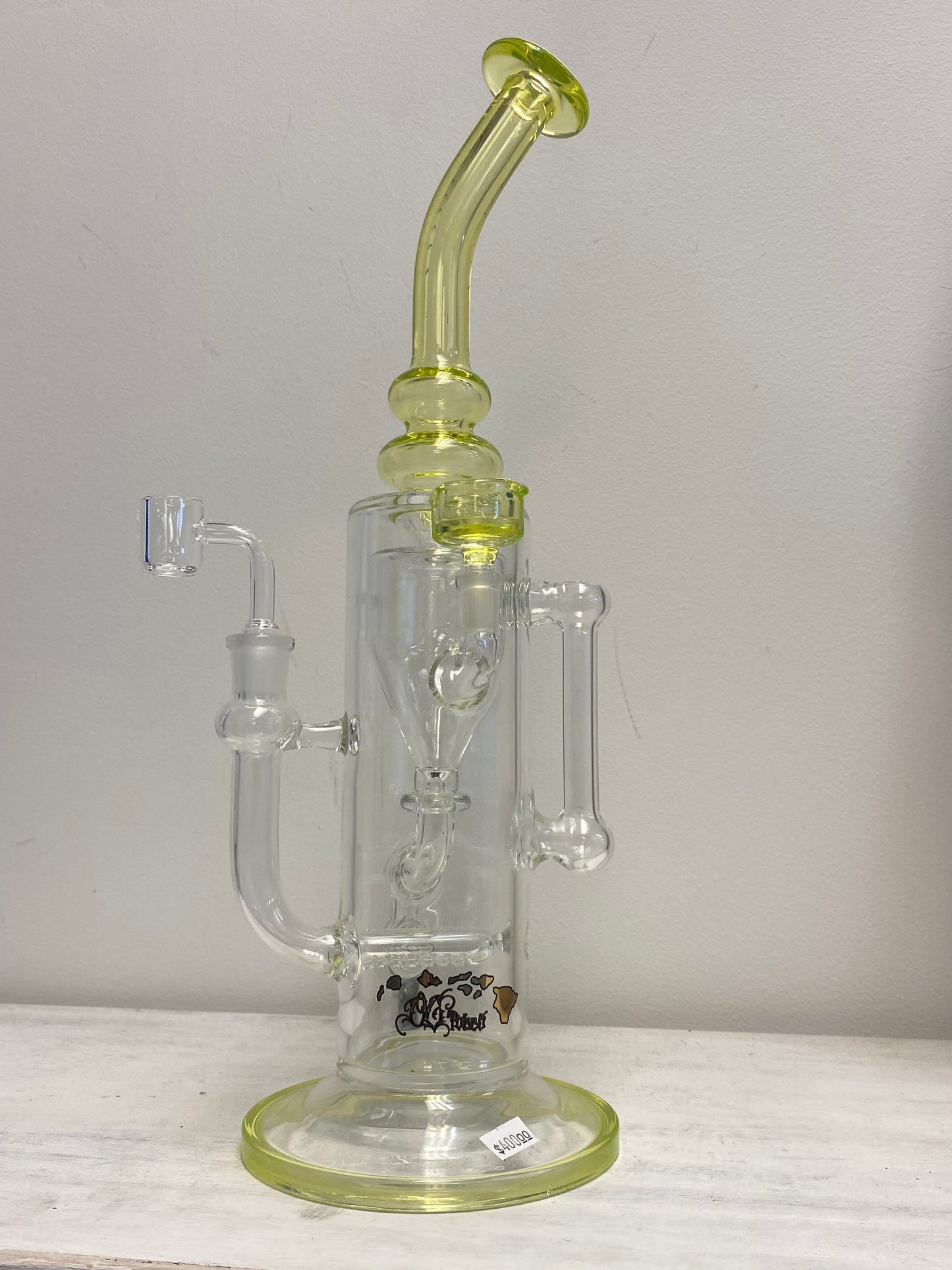 OG Tubes Water Pipe/Bong/Rig Yellow