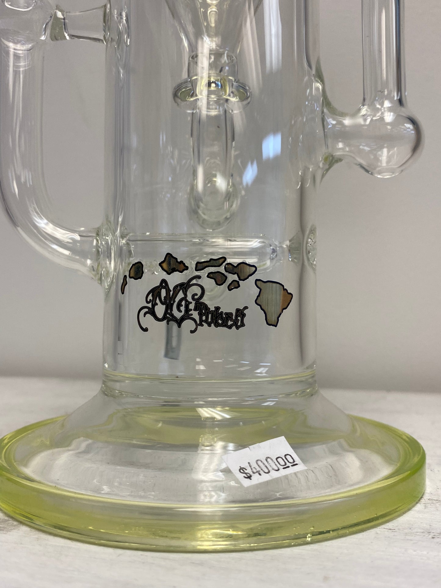 OG Tubes Water Pipe/Bong/Rig Yellow