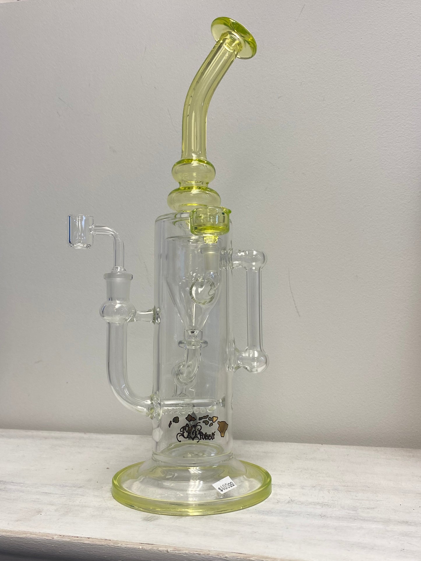 OG Tubes Water Pipe/Bong/Rig Yellow