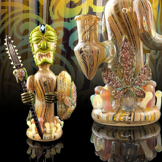 OG Tubes x Mr. Gray Ganja Tiki Water Pipe SOLD